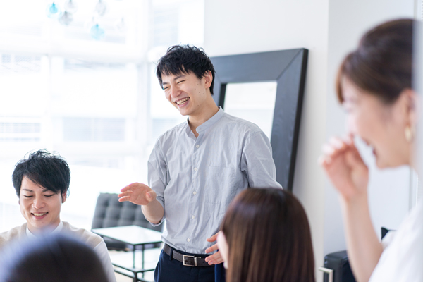 人にやさしく、仕事に厳しく